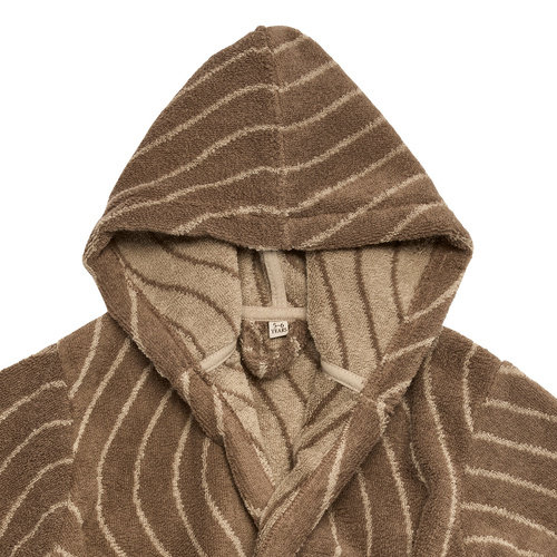 LEANDER - bathrobe, mocca