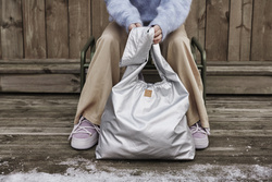 Changing Bag – StrollerShopper™- Silver Sheen