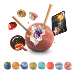 Kidywolf - KIDYPLANET Mysterious Planet – semi-precious stone discovery kit