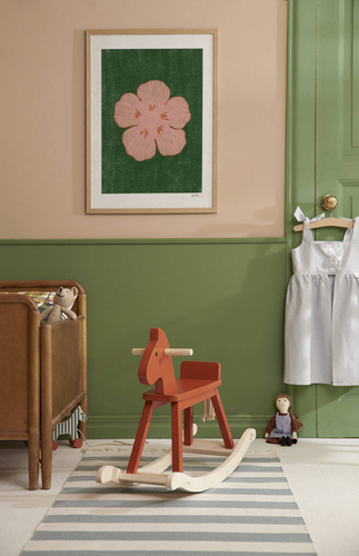 Kid's Concept - Rocking horse orange red CARL LARSSON