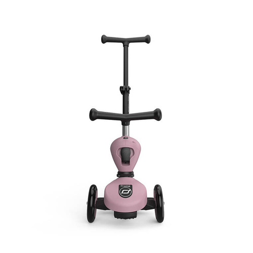 SCOOTANDRIDE - Highwaykick Push and Go 2in1 Ride and scooter 1-5 years Wildberry