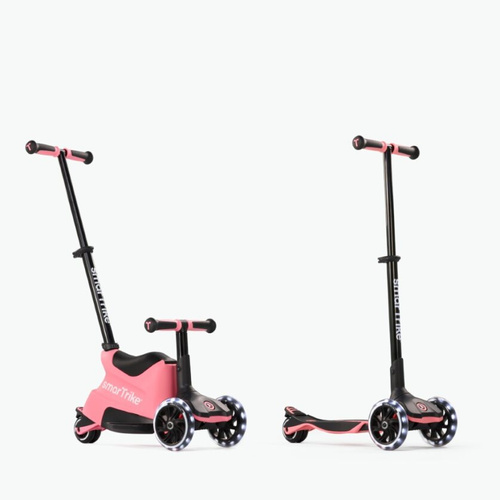 smarTrike - Xtend Scooter 4in1 + Ride-on - Salmon Pink