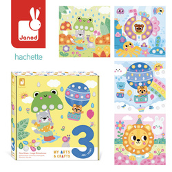 Janod - Large Rhinestones Creative Set My arts & crafts 3+