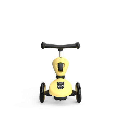SCOOTANDRIDE - Highwaykick 2in1 Ride and scooter 1-5 years Lemon