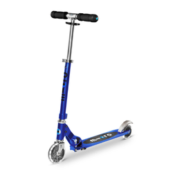 MICRO - two-wheeled scooter for children from 5 years Sprite LED, saphire blue
