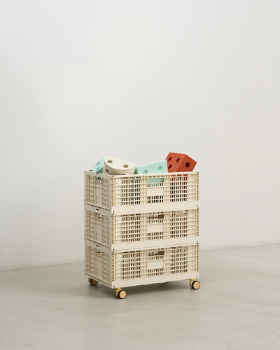 MODU – Storage Basket - Sand Grey