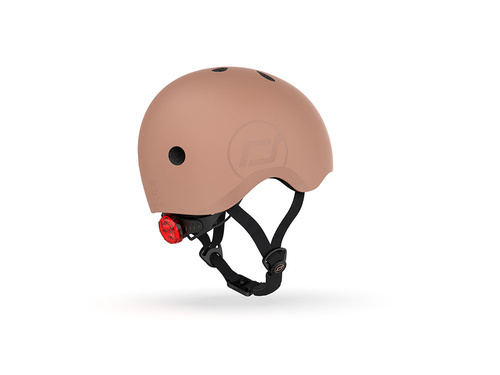 SCOOTANDRIDE - S-M helmet for children 3+ Mocha