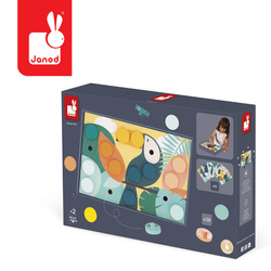 Janod - The first wooden mosaic 2+ puzzle