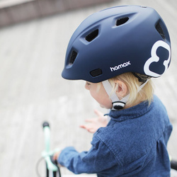 Hamax - helmet children’s 47-52 - navy blue/white