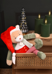 DOUDOU - Christmas pixy plush, Doudou et Compagnie, 40 cm, Farceur Cannelle