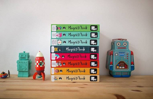 Janod - Magnetic puzzle 4 seasons Magnetibook collection 2018