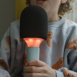 Kidywolf – glowing karaoke microphone Kidymic, green