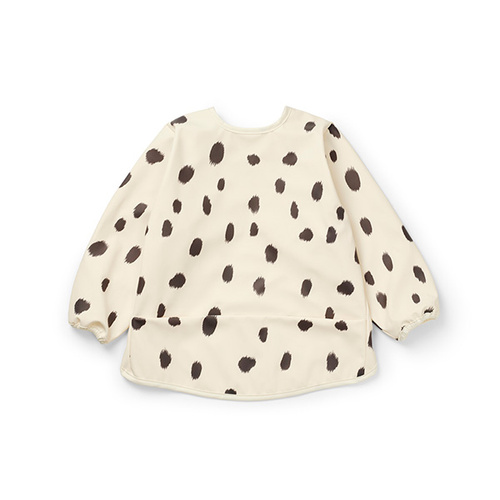 Elodie Details - Longsleeved Baby Bib - Dalmatian Dots Grande