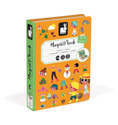Janod - Magnetic puzzle 4 seasons Magnetibook collection 2018