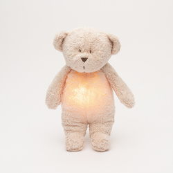 MOONIE 2.0 - Organic Bear with light and sound, rose