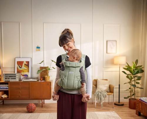 BABYBJORN - Baby Carrier HOLD, WOVEN, Light Green