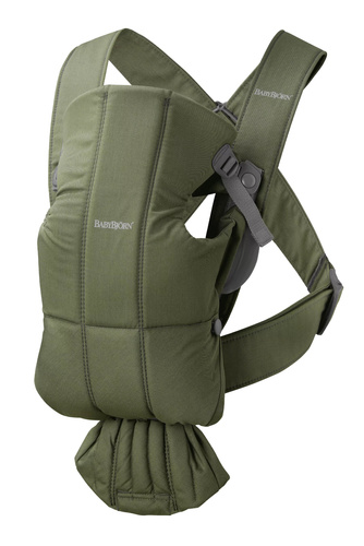 BABYBJÖRN - BABY CARRIER MINI,Dark green  Woven