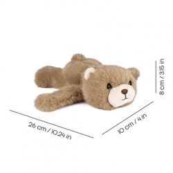 DOUDOU – Podcoll plush bear slap bracelet, Histoire d'Ours, light brown