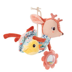 LILLIPUTIENS Multifunctional cuddly toy for hanging, Deer Stella, 3 m+