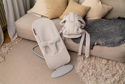 BABYBJÖRN - bouncer BEGIN MESH, Cream