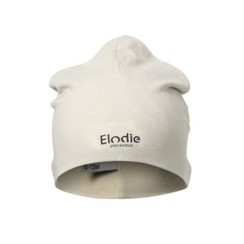 Elodie Details - Logo Beanie - Creamy White - 0-6 months