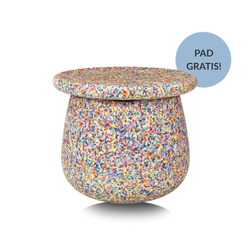 Stapelstein - Dynamic small - super confetti