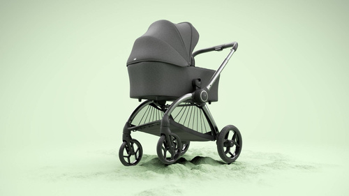 CORE Pushchair and Carrycot Light Grey