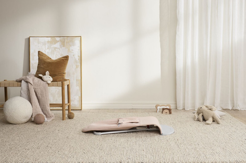 BABYBJÖRN - Bouncer BLISS Woven - Light pink mélange