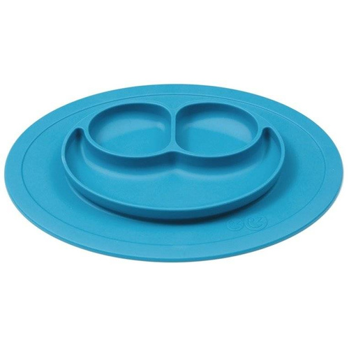 EZPZ - Silicone plate with washer small 2in1 Mini Mat blue