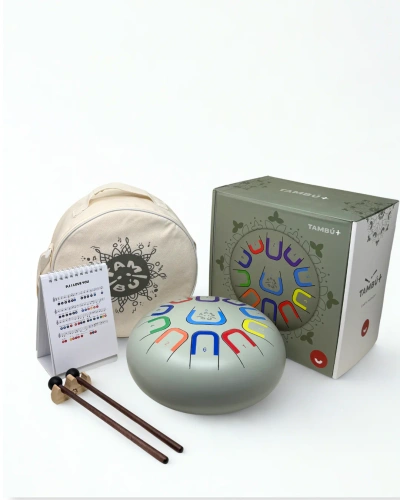 TAMBÚ - large tongue drum Tambú+, 10", 11 tones, earth harmony