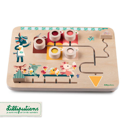 LILLIPUTIENS - Ice Cream Shop 18 m + wooden handling board