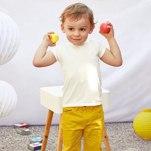 Janod - Metal cans for breaking Applepop Bear 3+