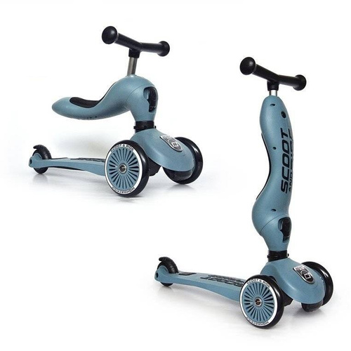 SCOOTANDRIDE - Highwaykick 2in1 Ride and scooter 1-5 years Steel