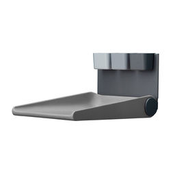LEANDER WALLY™ -  WALL MOUNTED CHANGING TABLE, DUSTY GREY