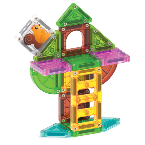 MAGNA-TILES - microMAGS Treehouse Travel magnetic blocks 24 pcs.