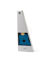 Toy guitar blue