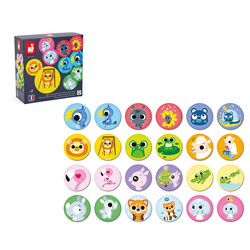 Janod -Gra memory Emocje 24 elementy 2+, Janod