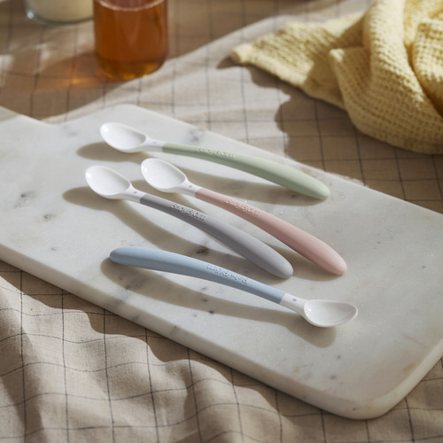 BABYBJÖRN - Baby feeding spoon, 2-pack, Powder Pink