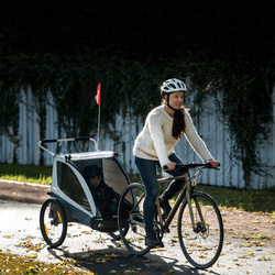 THULE Coaster - bike trailer - double, blue