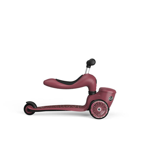 SCOOTANDRIDE - Highwaykick 1 Lifestyle 2in1 Ride-on and scooter with lockable storage 1-5 years Wildcat
