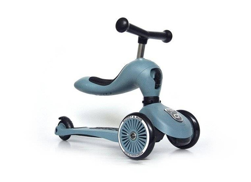 SCOOTANDRIDE - Highwaykick 2in1 Ride and scooter 1-5 years Steel
