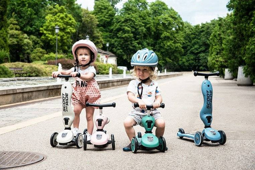 SCOOTANDRIDE - Highwaykick 2in1 Ride and scooter 1-5 years Steel