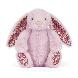 Jellycat – LUX Lilac Bunny with Floral Ears 31 cm