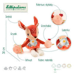 LILLIPUTIENS - Activating cuddly multi-functional Roe-deer Stella 9 m +