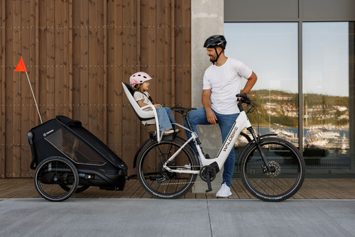 Hamax - Outback Next Bike Trailer, black