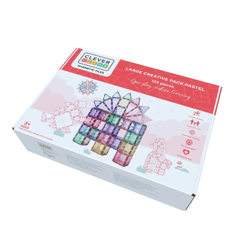 Cleverclixx - Large Creative Pack Pastel 125 pieces
