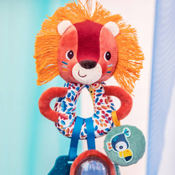 LILLIPUTIENS Multifunctional rattle Lion Jack 3 m+