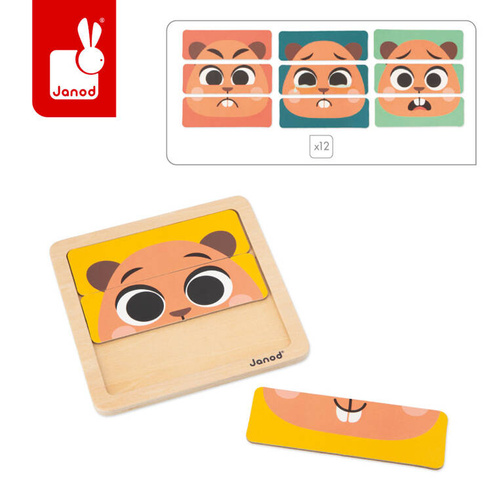 Janod - Set of educational toys Box 36 months