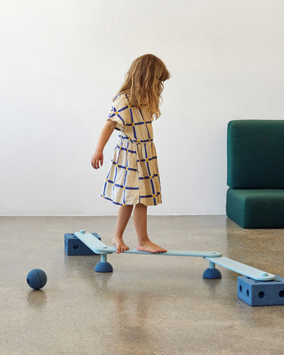 MODU - Foam Ball, deep blue / sky blue