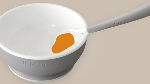 BABYBJÖRN - Baby feeding spoon, 2-pack, Powder Blue